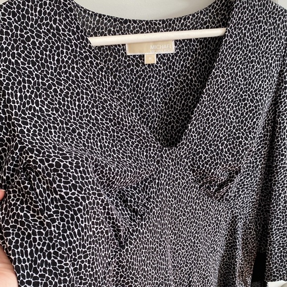 Michael Kors black & white patterned dress - Picture 2 of 2